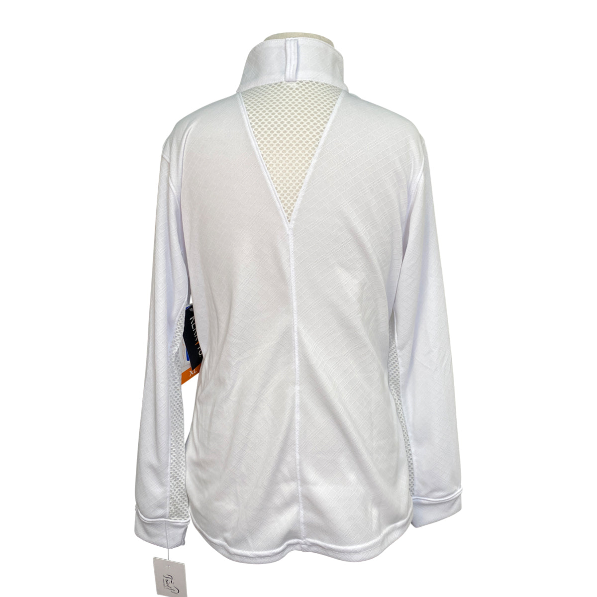 Kerrits Kids 'Encore' Long Sleeve Show Shirt in White 