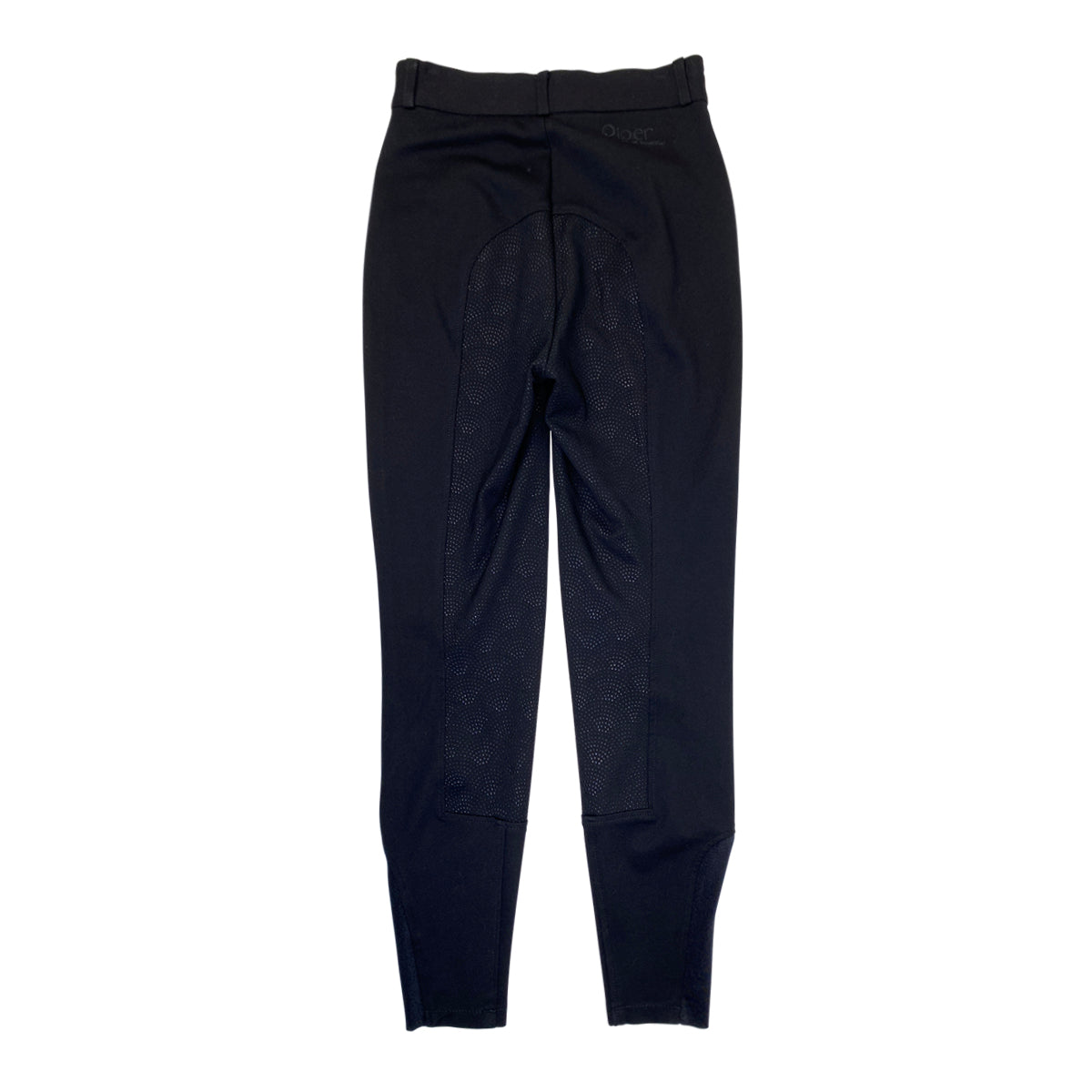 Back of SmartPak 'Piper' Mid Rise Full Seat Breeches in Black - Women's 26R