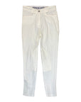 Front Of Kingsland Knee Patch Breeches in White - Women's EU 36 (US 24)