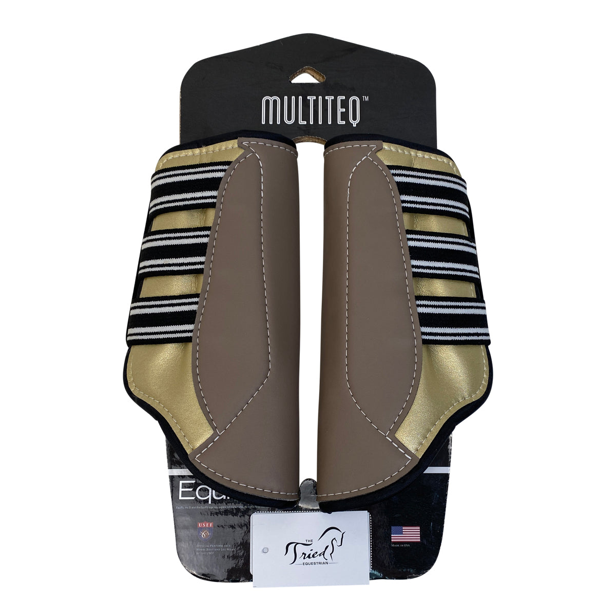 EquiFit &#39;MultiTeq&#39; Custom Front Boots in Gold