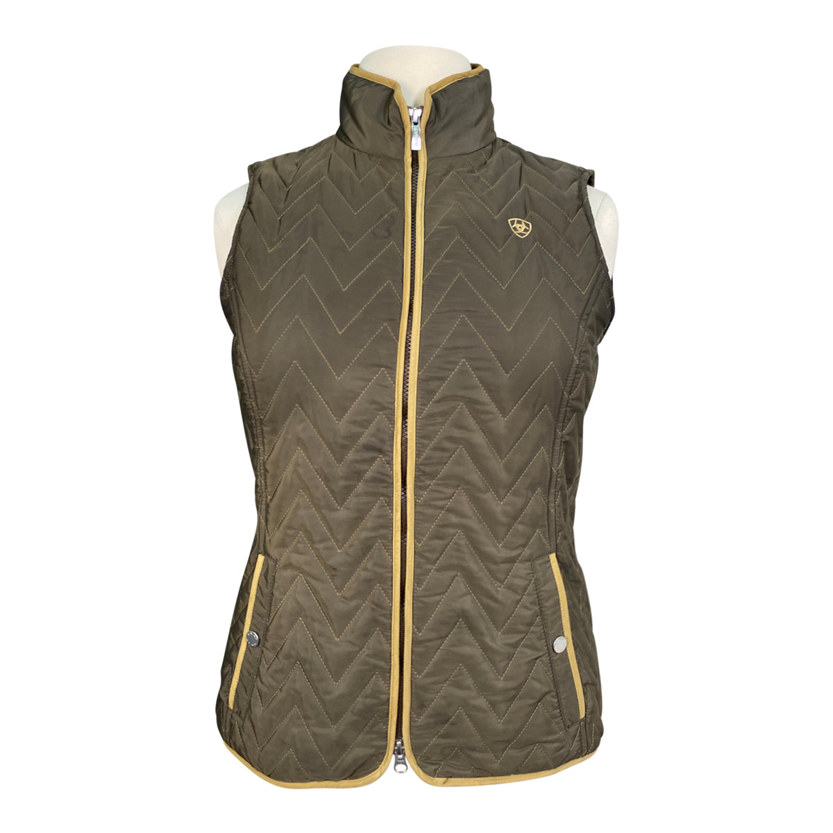 Ariat 'Ashley' Insulated Vest in Canteen