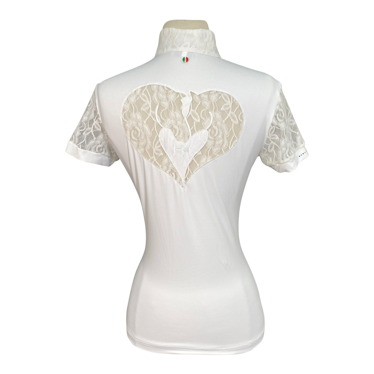For Horses 'Stella' Show Shirt in White