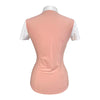 Vestrum Medan Short Sleeve Show Shirt in Pink/White 
