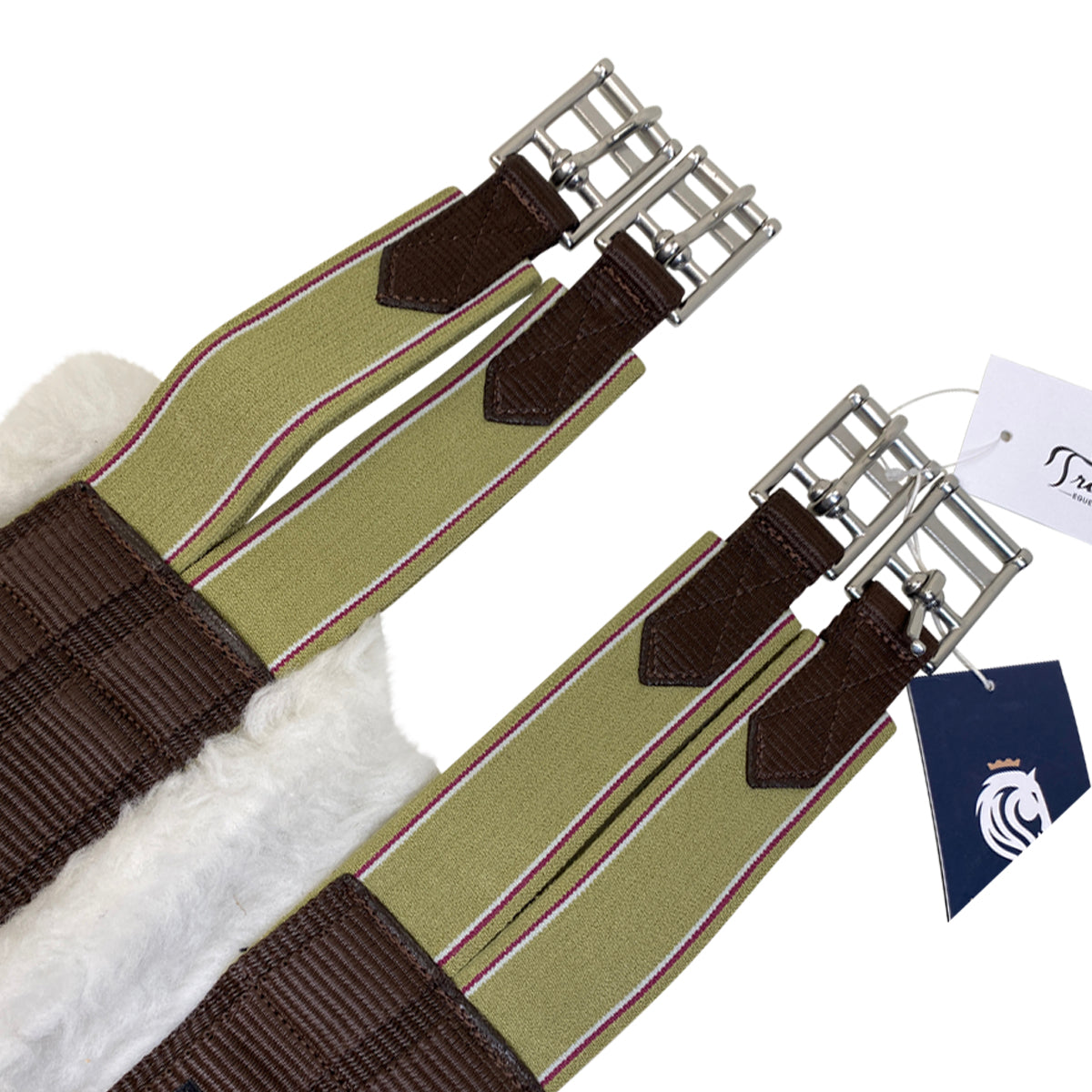 Equinavia 'Saga' Fleece Girth in Brown 