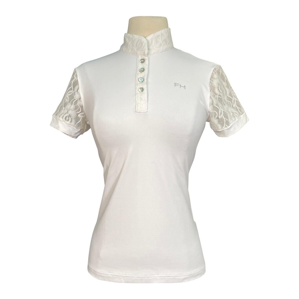 For Horses 'Stella' Show Shirt in White