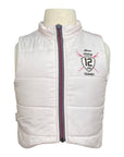 Fouganza Kids Puffer Vest in Pink/Grey