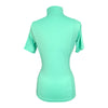 Equisite 'Elaine' Show Shirt in Aqua