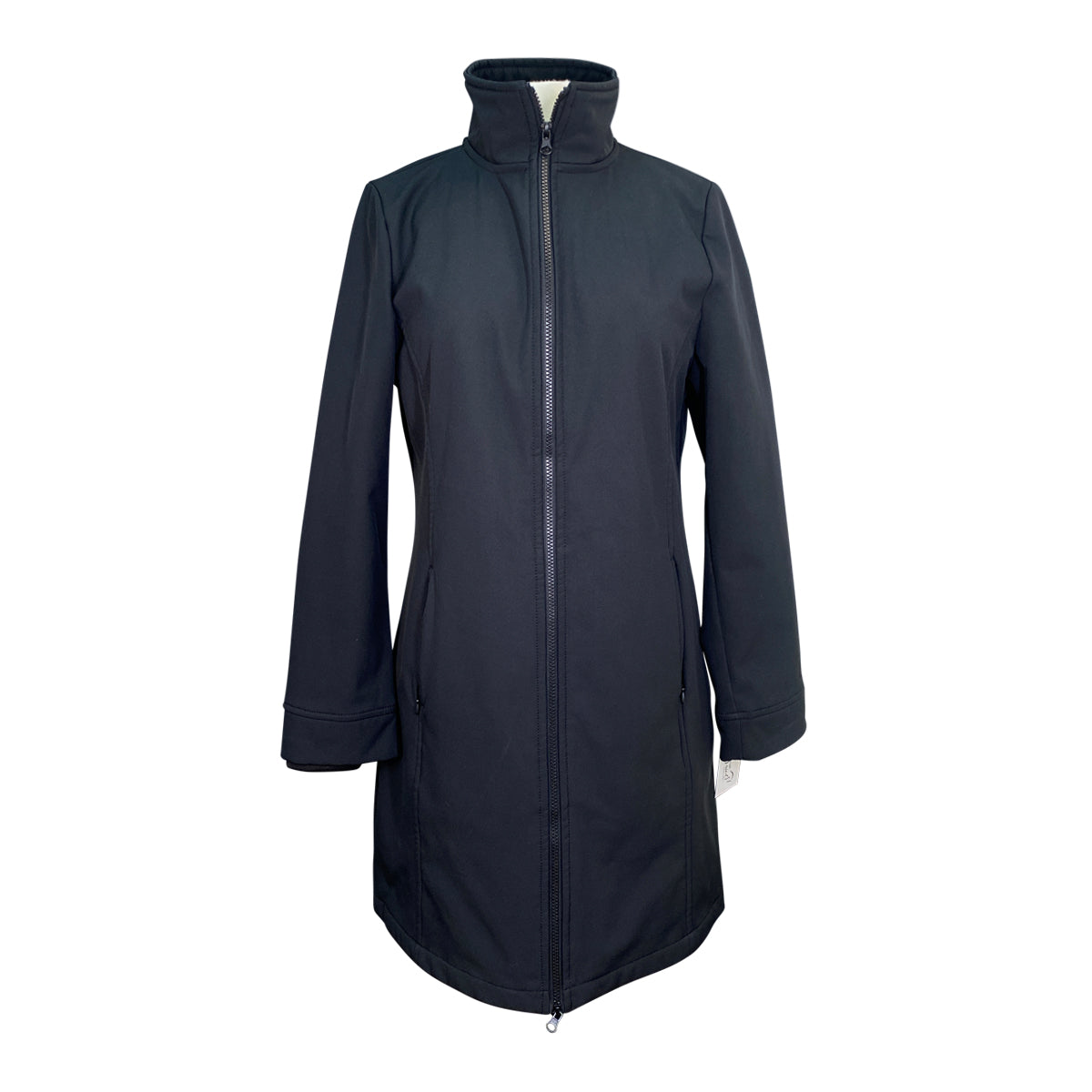 Hadley by Smartpak Softshell Longline Riding Jacket in Black Women s The Tried Equestrian