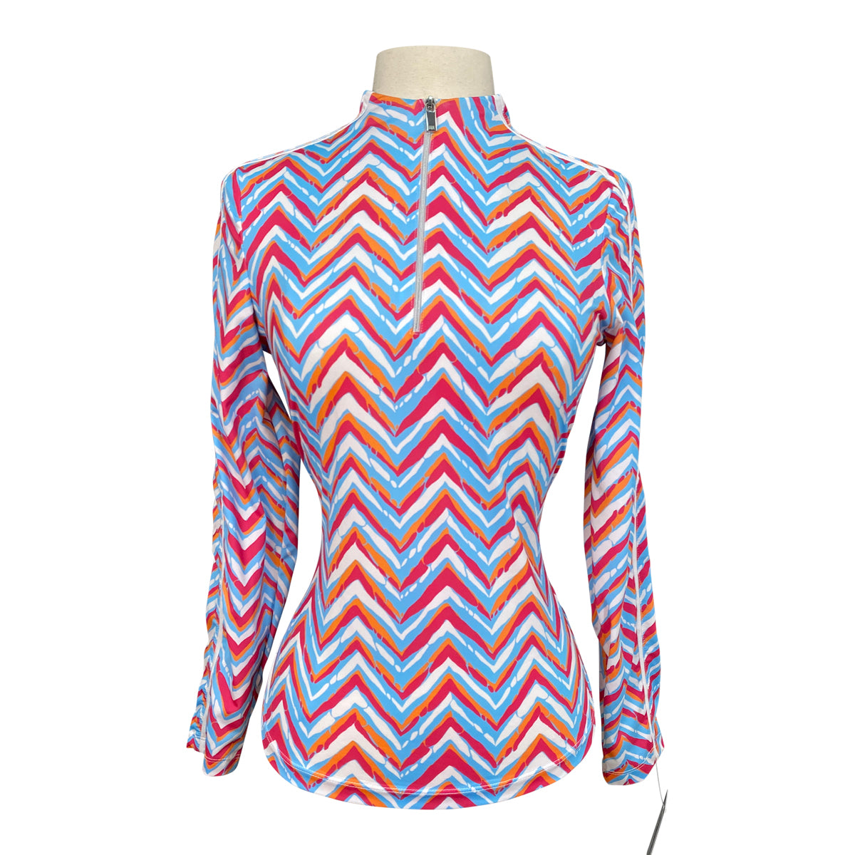 Tail Sunshirt in Blue/Geo Chevron