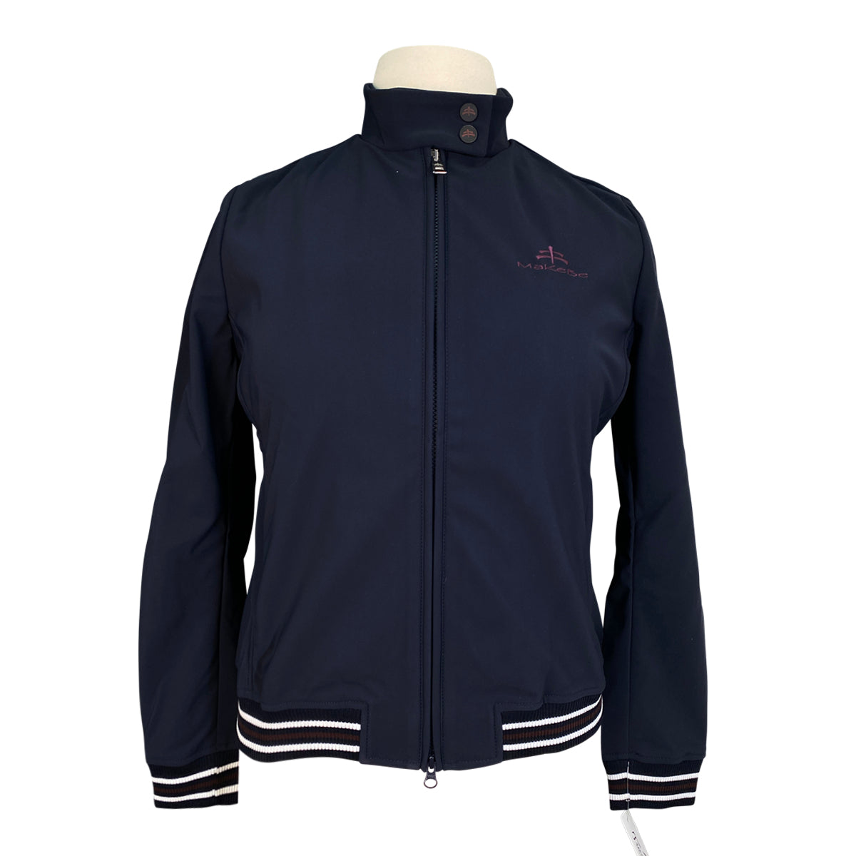 Makebe &#39;Elena&#39; Bomber Jacket in Navy