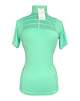 Equisite 'Elaine' Show Shirt in Aqua