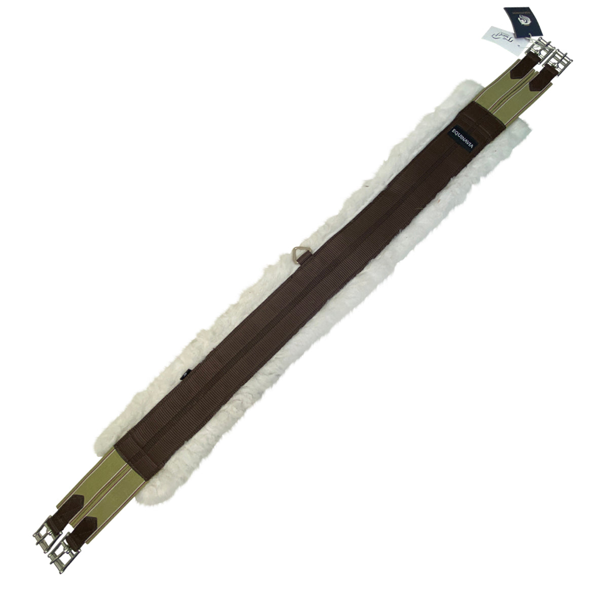 Equinavia 'Saga' Fleece Girth in Brown 