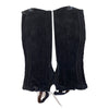 Tredstep Original Suede Half Chaps in Black - Women's Small