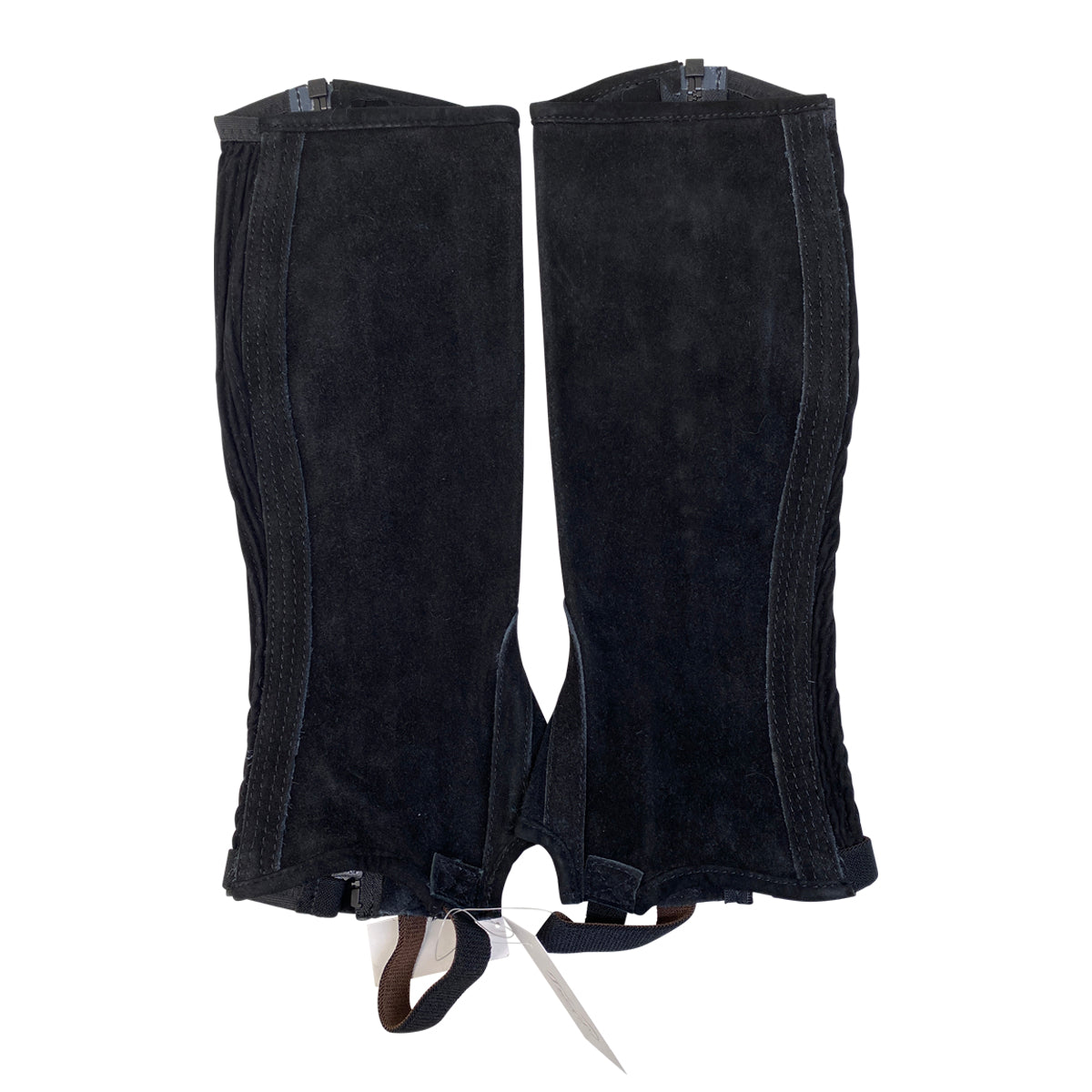 Tredstep Original Suede Half Chaps in Black - Women&#39;s Small