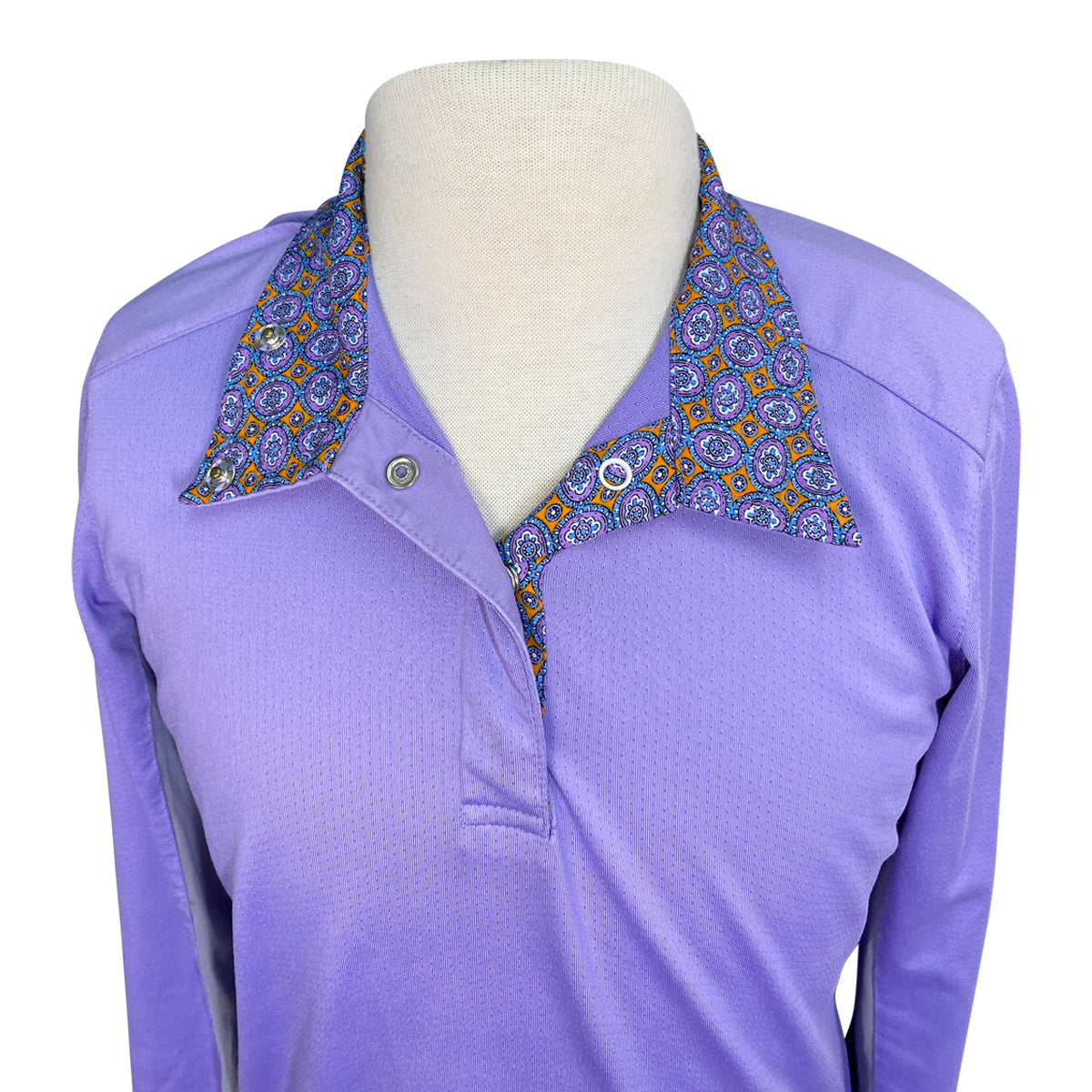 Essex Classics 'Talent Yarn' Show Shirt in Lilac