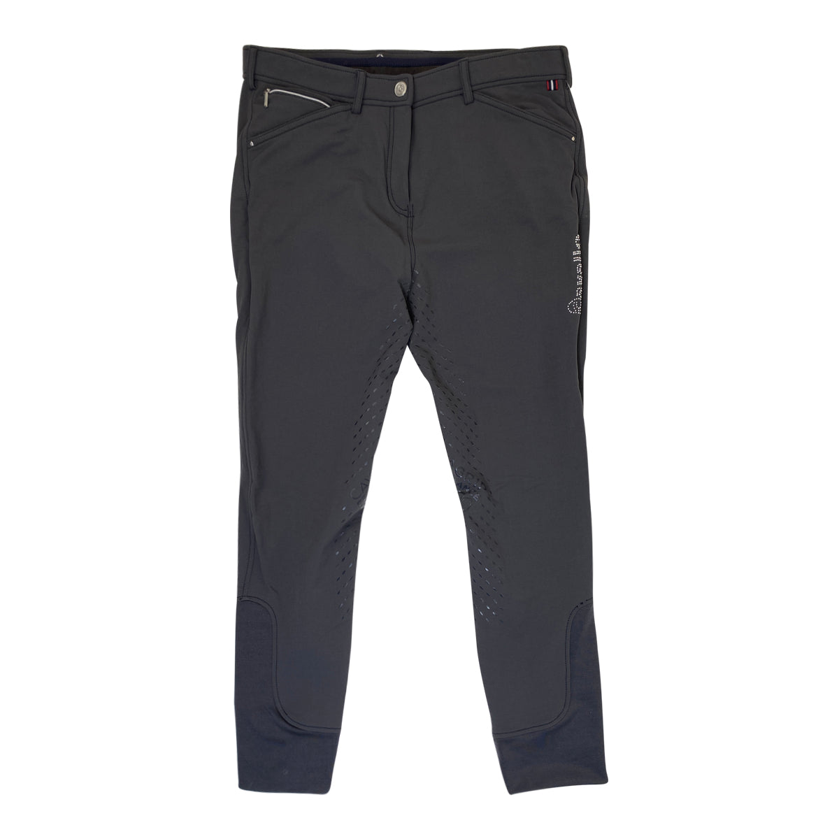 Cavallo 'Calima' Full Seat Mid Rise Breeches in Graphite