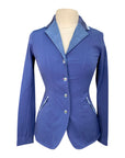 Animo Sport Show Coat in Oyster Blue/Sparkles