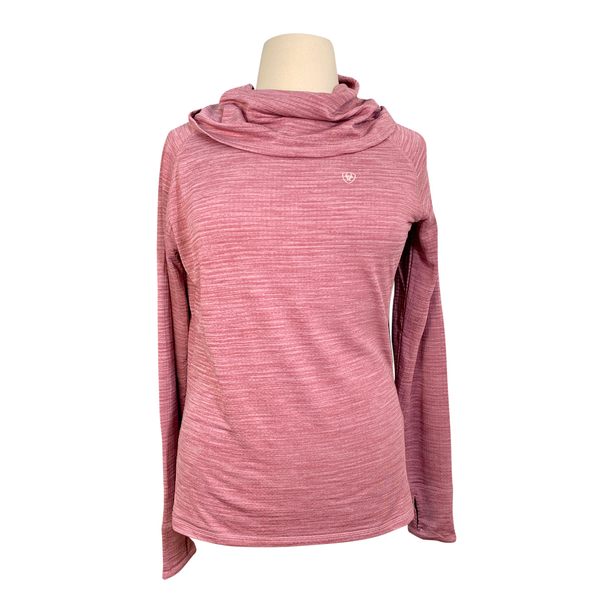 ork' Cowl Neck Baselayer in Dusty Rose