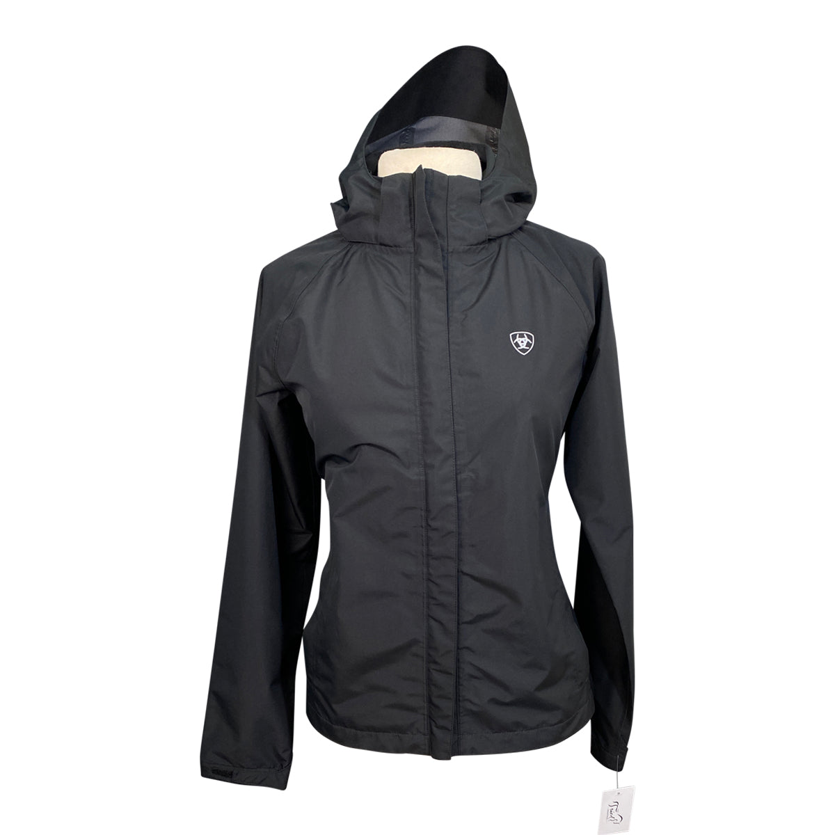 Ariat Hooded Rain Jacket in Black - Women's XS