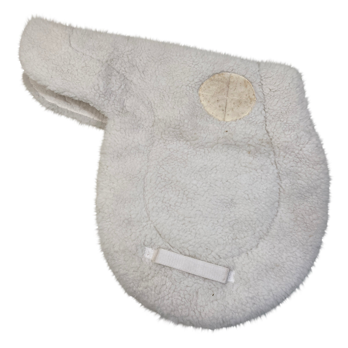 Fleeceworks Bamboo Contour Pad w/Suede Grip in White