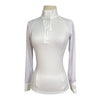 TKEQ The 'Sloan' Competition Top  in White 