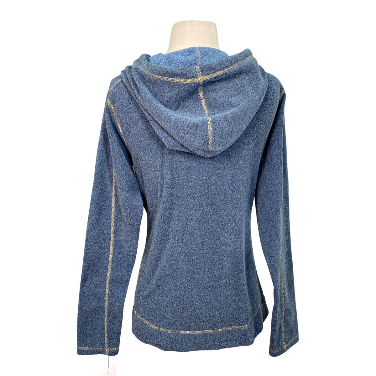 Noble Equestrian Hooded Fleece Sweater in Navy