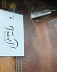 Dover 'Full Contact' Circuit Saddle in Brown 