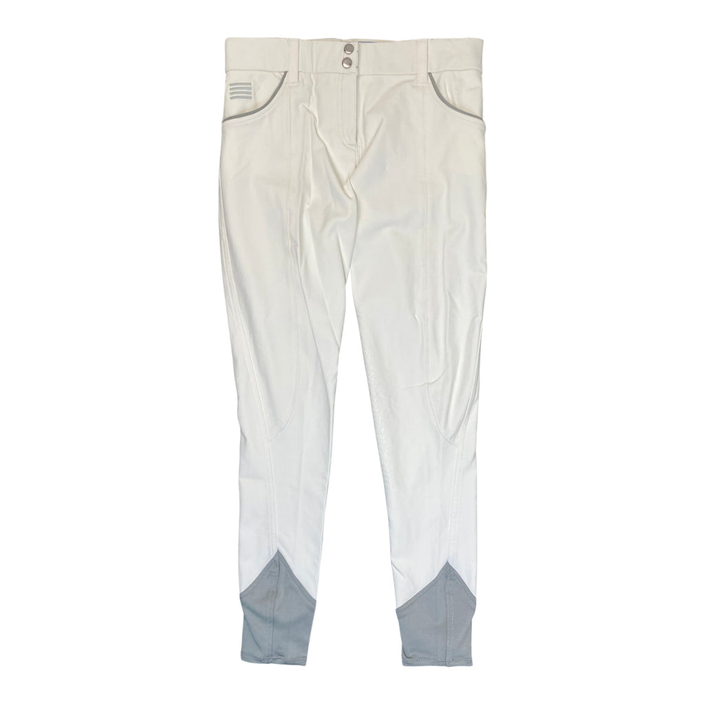 Front Of GhoDho 'Aubrie Pro Meryl' Breeches in White - Women's 28