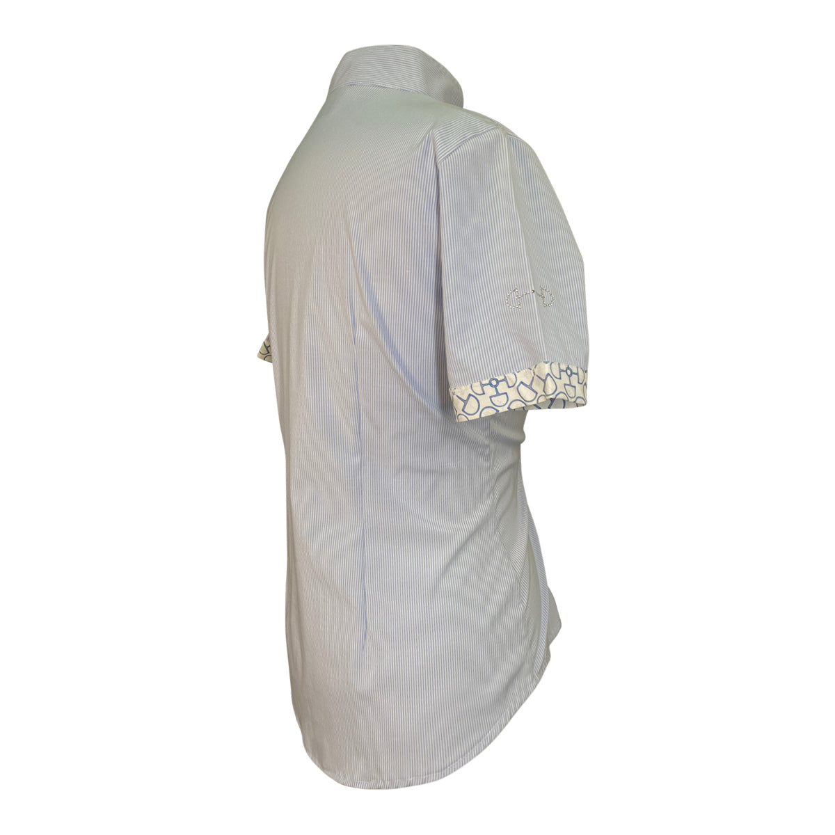 Ronner Design Training Top in Blue/White