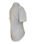Ronner Design Training Top in Blue/White