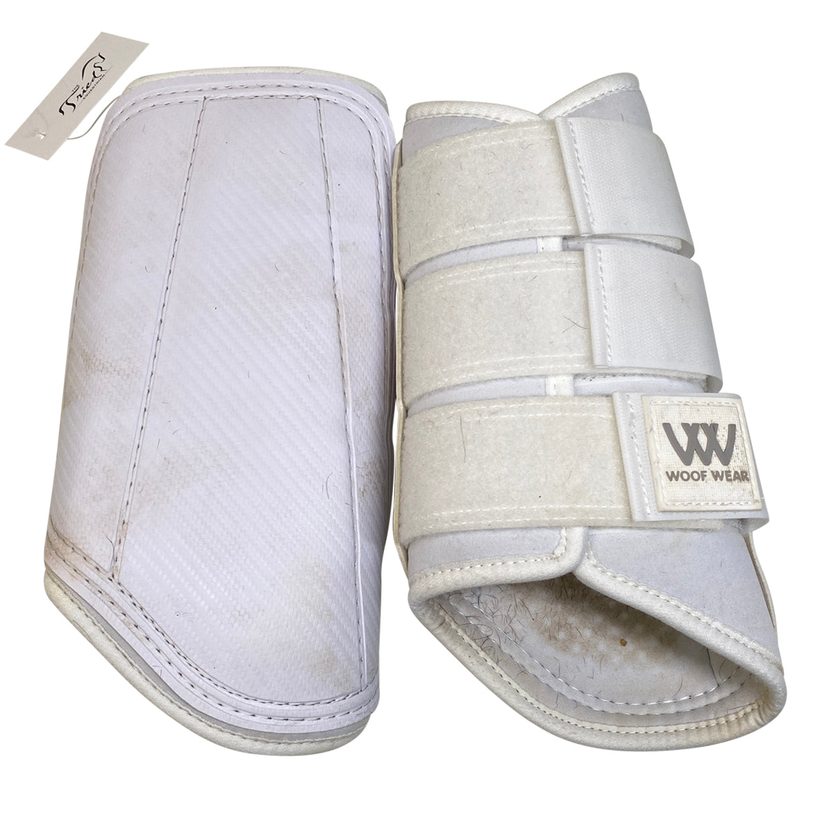 Woof Wear Hind Brushing Boots in White