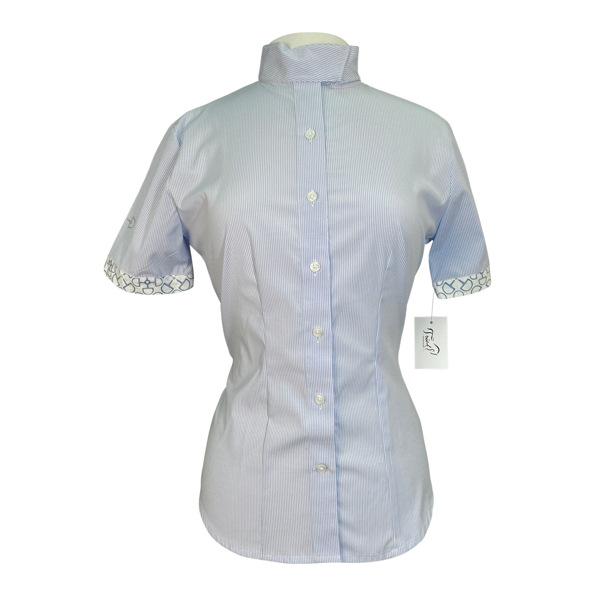 Ronner Design Training Top in Blue/White