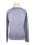Compression Long Sleeve Shirt in Navy Heather