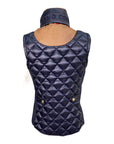 Holland Cooper Diamond Quilt Classic Gilet in Ink Navy