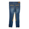 Goode Rider Jean Rider Knee Patch Breeches in Light Wash