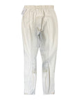 Back OfPikeur Ribbed Full Seat Breeches in White - Women's 28L