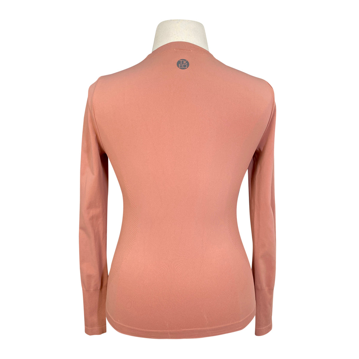 TKEQ Long Sleeve Compression Shirt in Dusty Rose