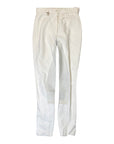 Front Of Pikeur Ribbed Full Seat Breeches in White - Women's 28L