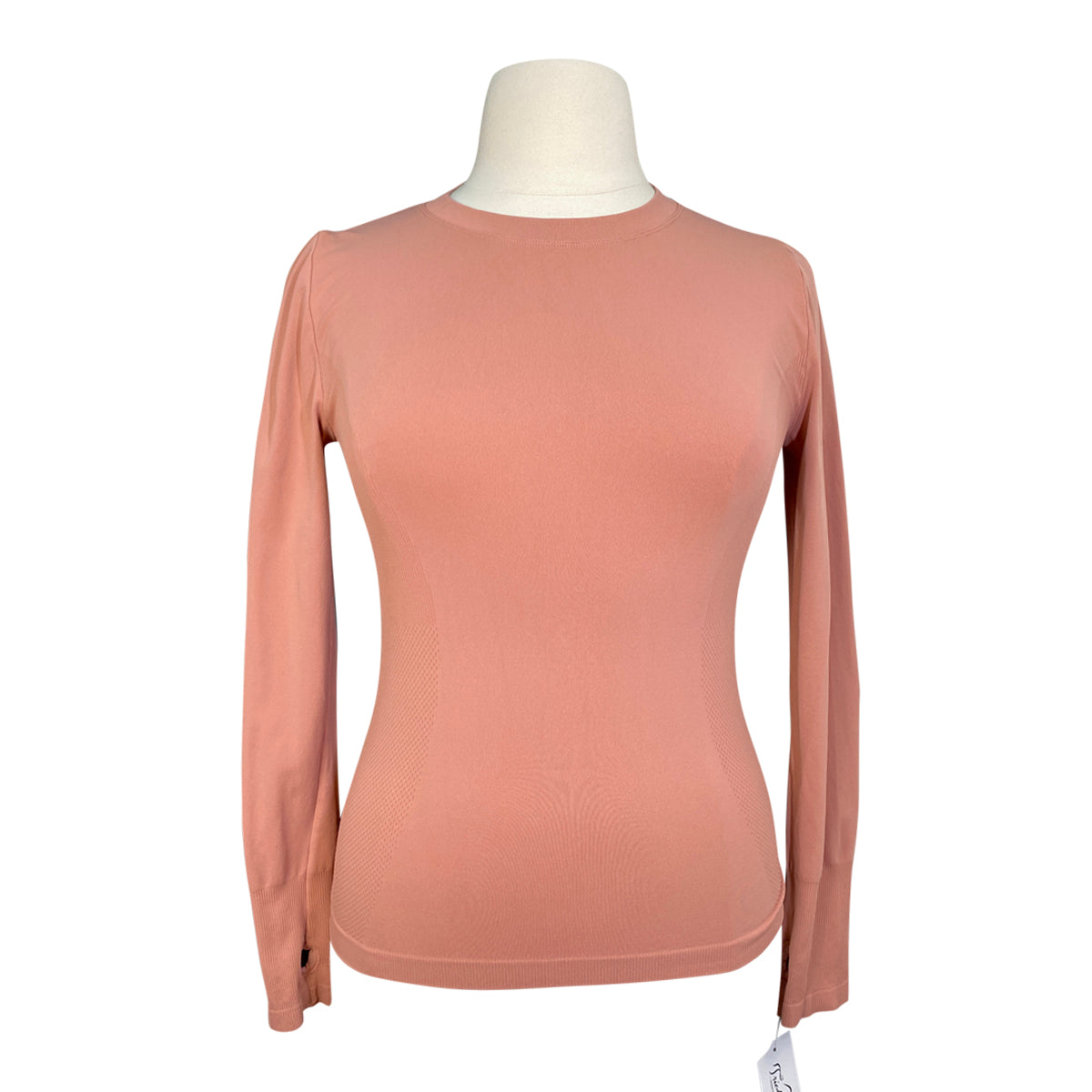 TKEQ Long Sleeve Compression Shirt in Dusty Rose