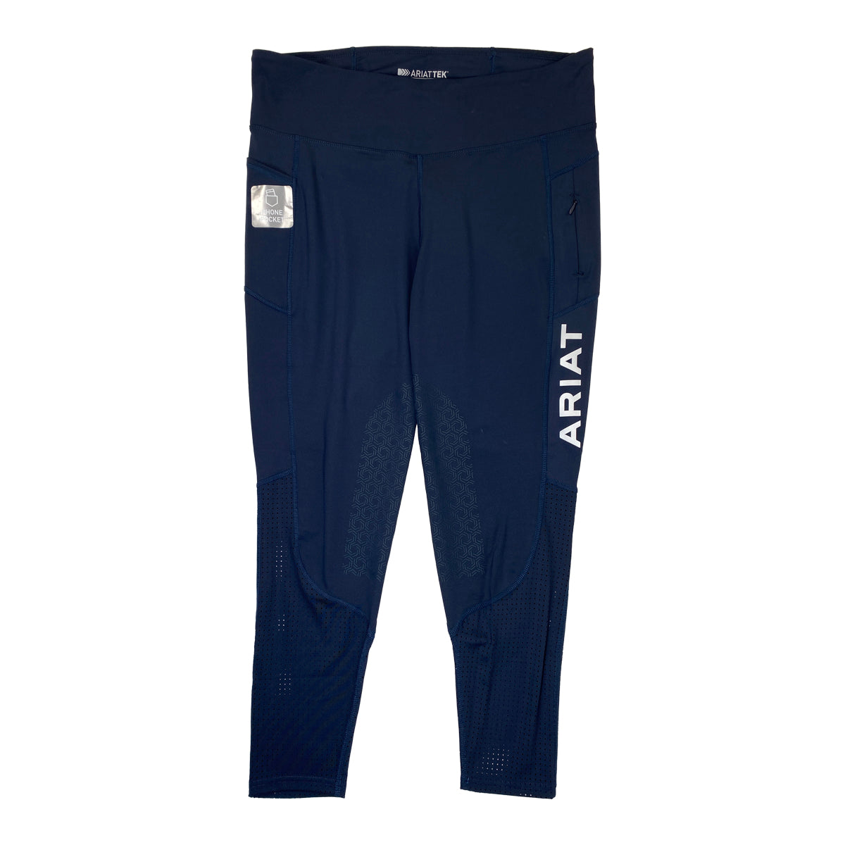 Ariat Eos Knee Patch Tights in Navy
