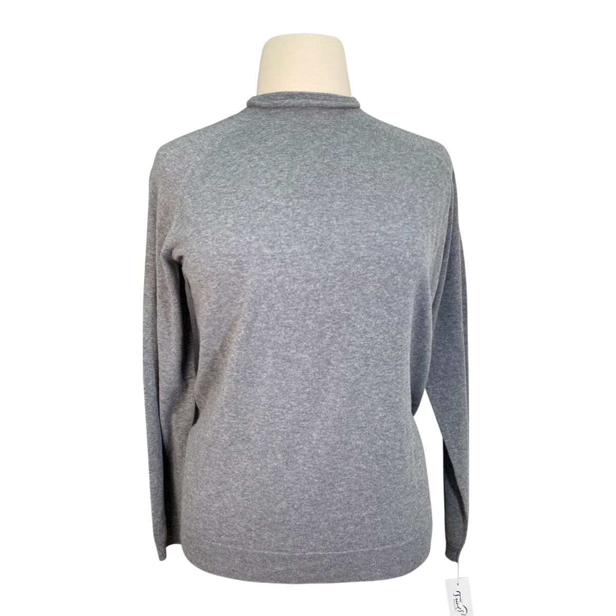 Callidae 'The Lightweight Mock' L/S Shirt in Pewter