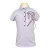 Horseware 'Flamboro' Polo Shirt in Lavender 