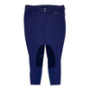 Front of Romfh 'Champion' Knee Patch Breeches in Navy - Women's 32R