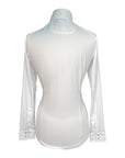 Essex Classics L/S Talent Yarn Show Shirt in Teal Swan Princess