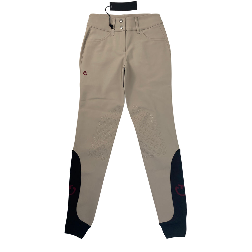 Cavalleria Toscana 'American' Knee Grip Breeches in Tan - Women's IT 42 (US 28)