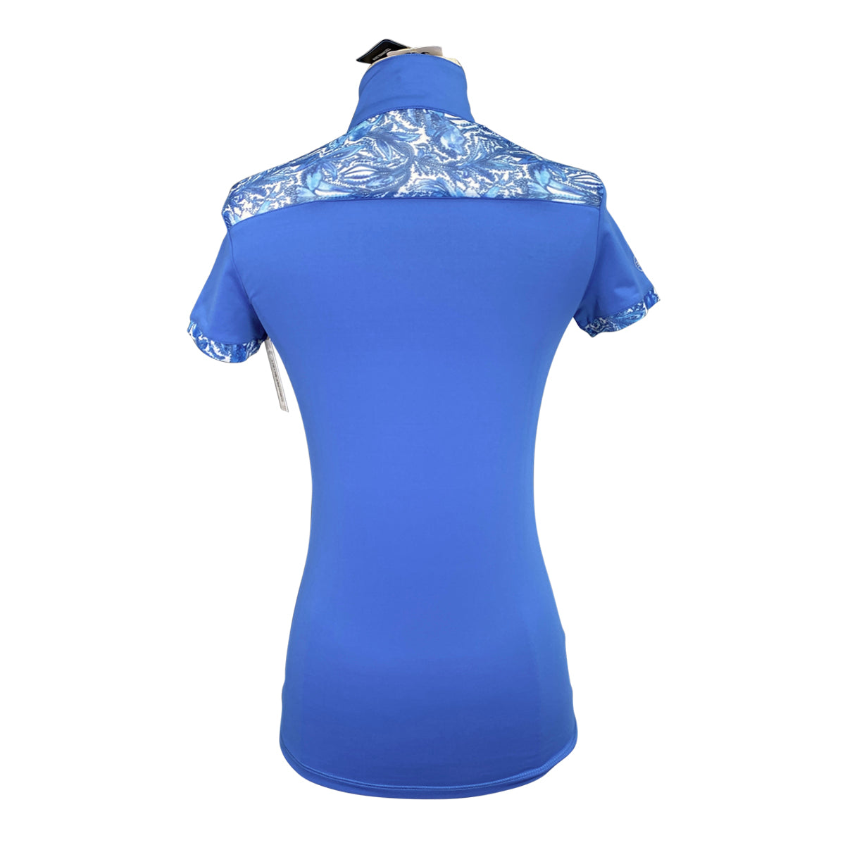 R.J. Classics 'Maya' 37.5 Short Sleeve Training Shirt in French Blue Paisley