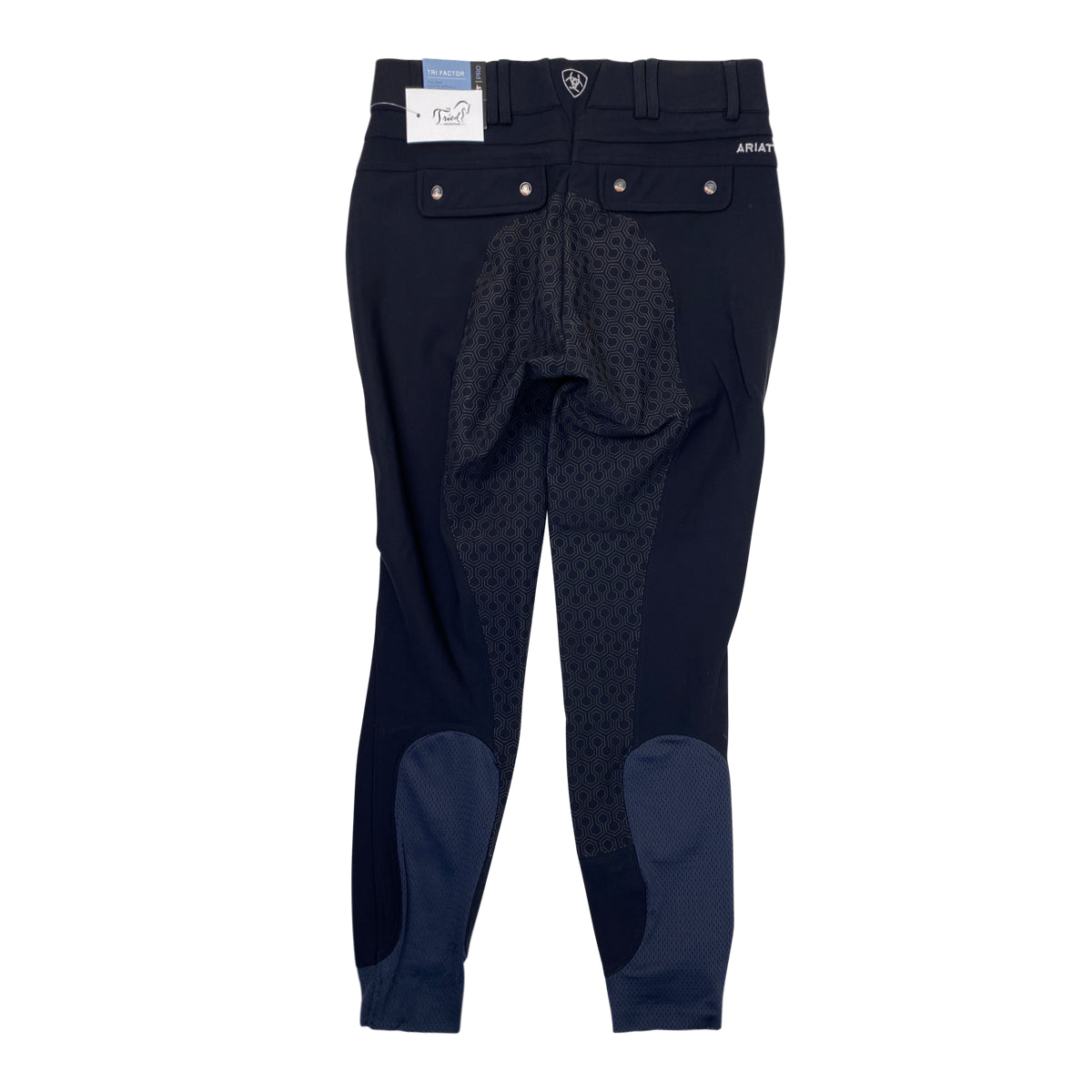 Ariat 'Tri Factor' Full Seat Breeches in Black