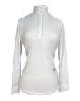 Essex Classics L/S Talent Yarn Show Shirt in Teal Swan Princess