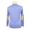 Essex Classics 'Trey' V-Neck Sweater in Sky Blue