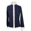 Cavalleria Toscana Long Sleeve Competition Shirt in Navy